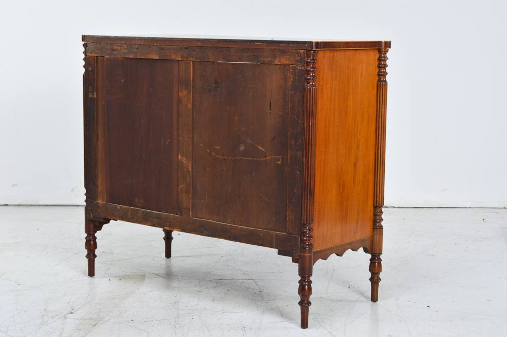 Hepplewhite Style Flame Mahogany Brandy Board, Circa Mid-1800s