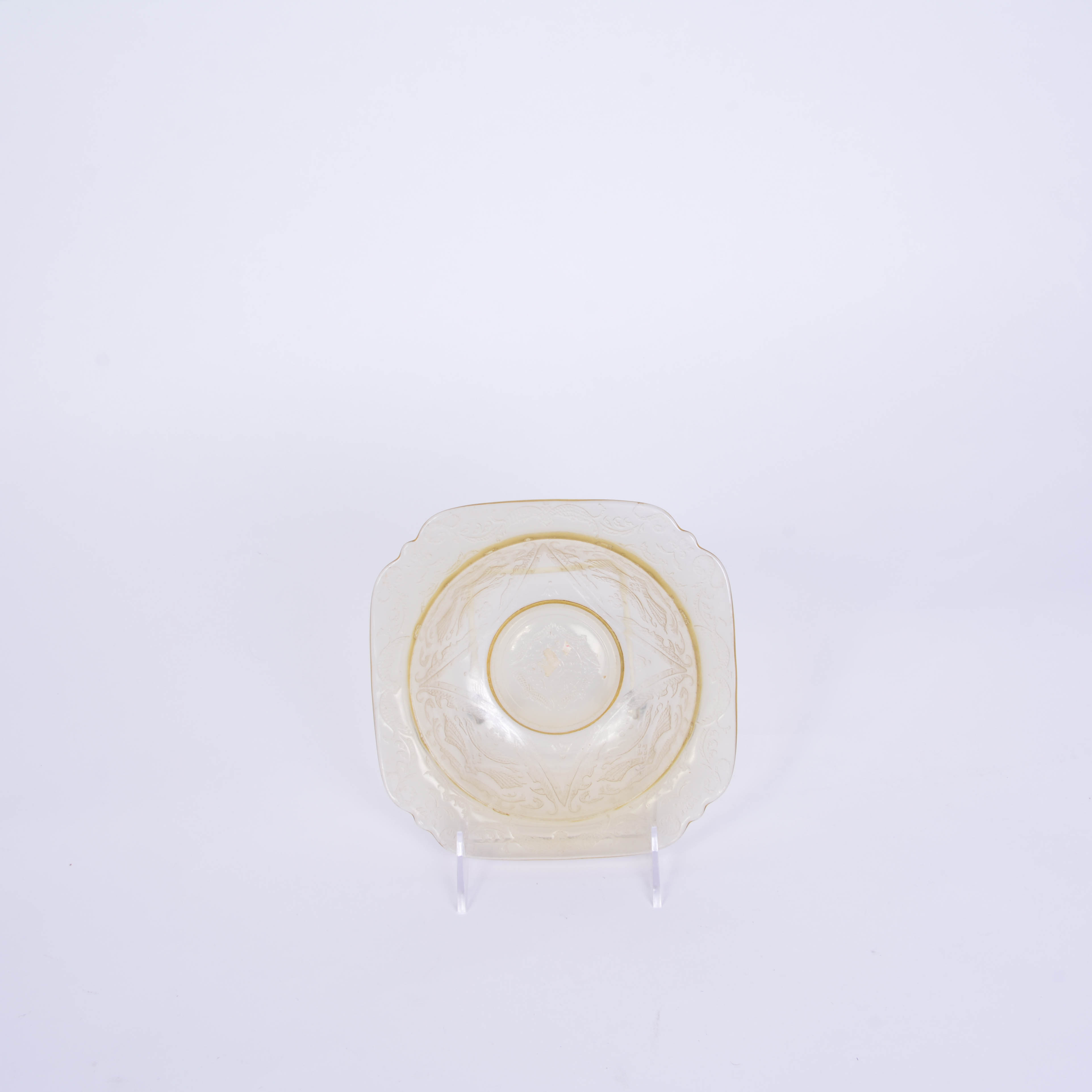 Collection of Federal Glass "Madrid Amber" Tableware