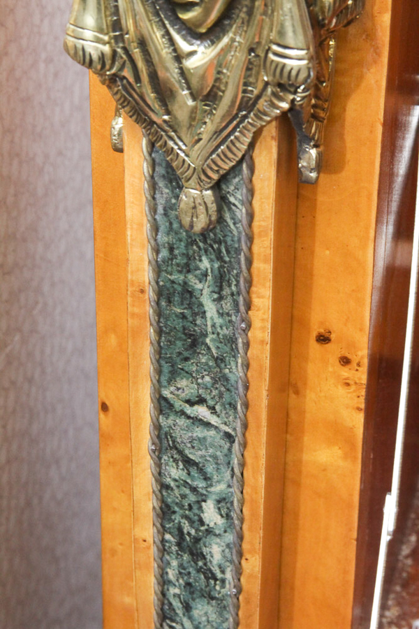 Vintage French Empire Style Maple Secretaire a' Abattant