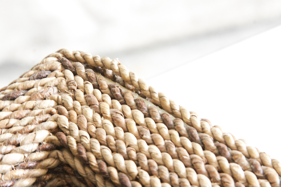 Rope Wrapped Planter Pair