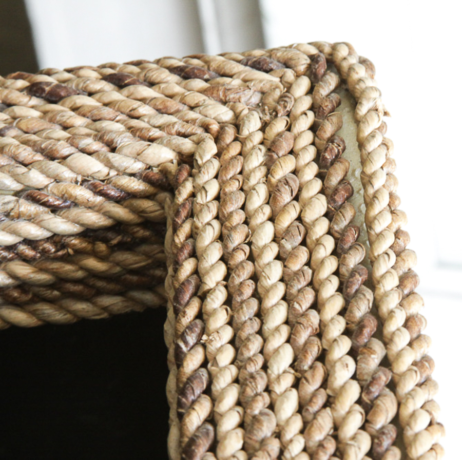Rope Wrapped Planter Pair