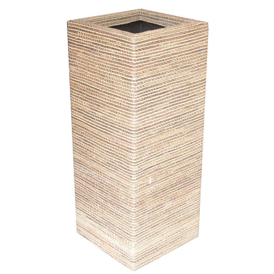 Rope Wrapped Planter Pair