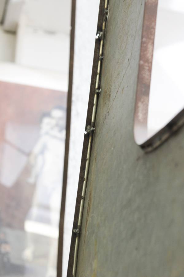 Large Galvanized Steel Arrow Sign