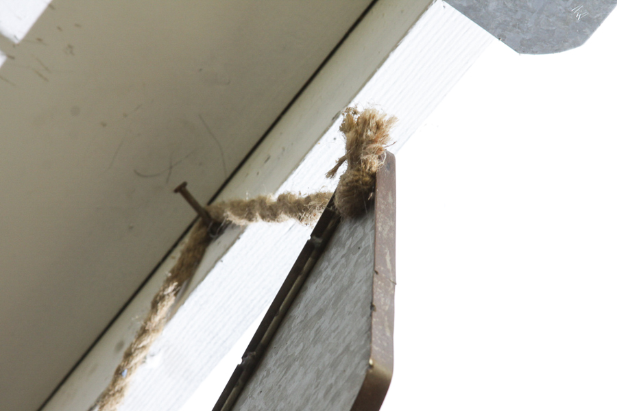 Large Galvanized Steel Arrow Sign