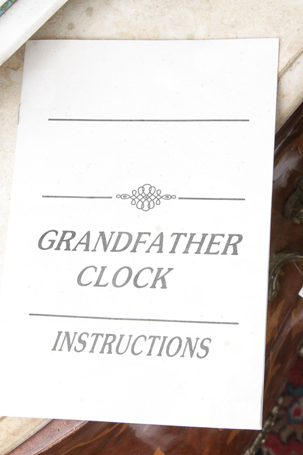 31-Day Wood Grandfather Clock