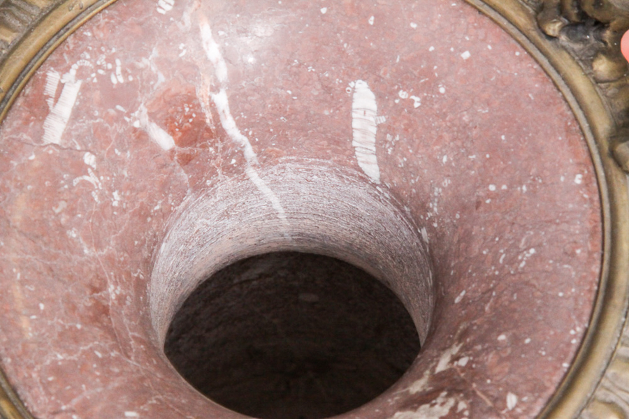 Pair of Vintage Marble Vases