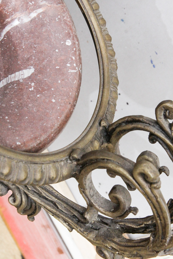 Pair of Vintage Marble Vases