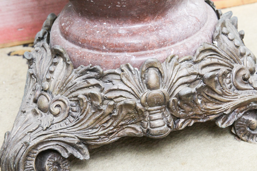 Pair of Vintage Marble Vases