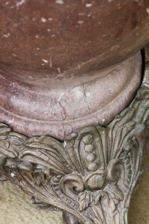 Pair of Vintage Marble Vases