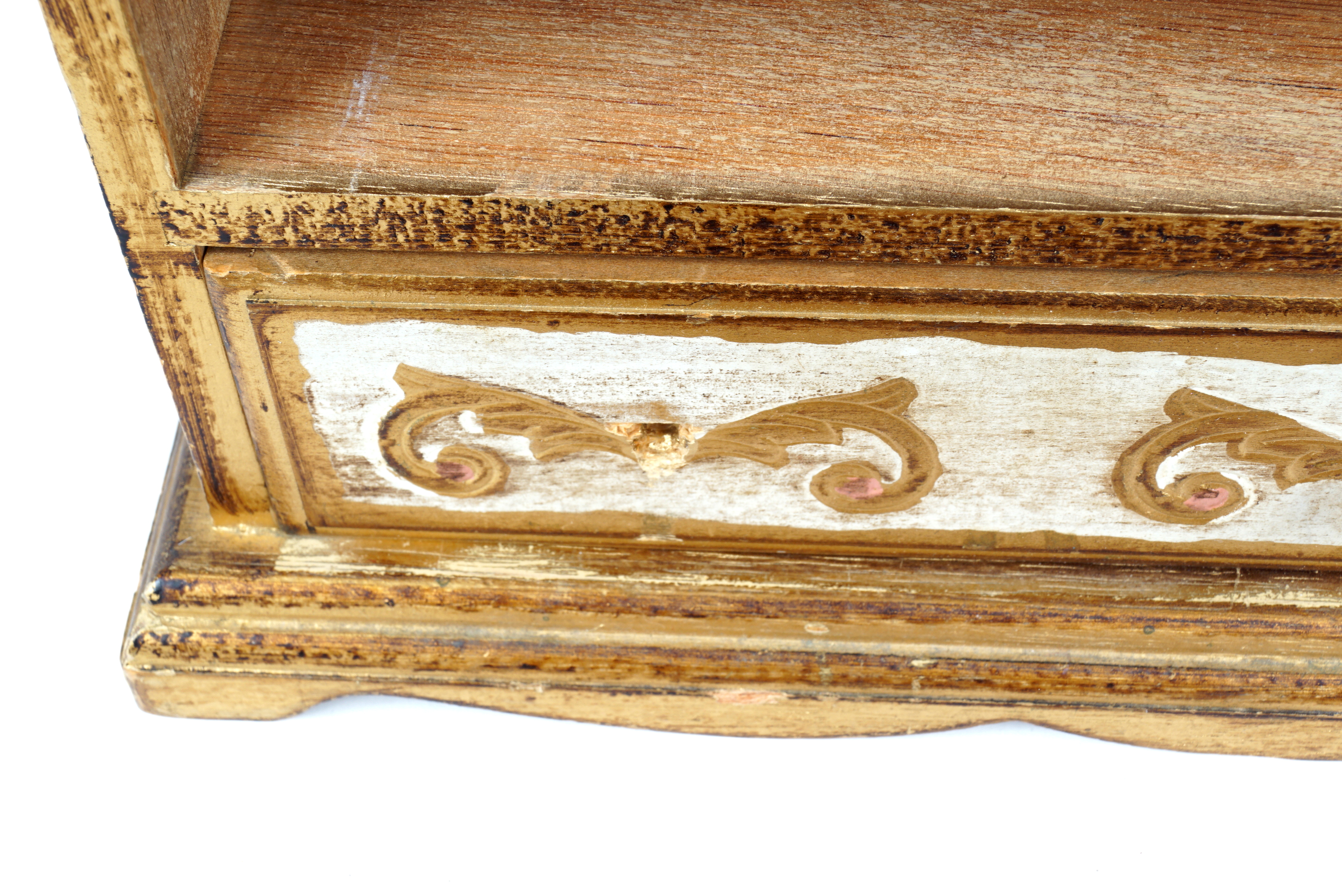 Florentine Armoire-Style Musical Jewelry Box