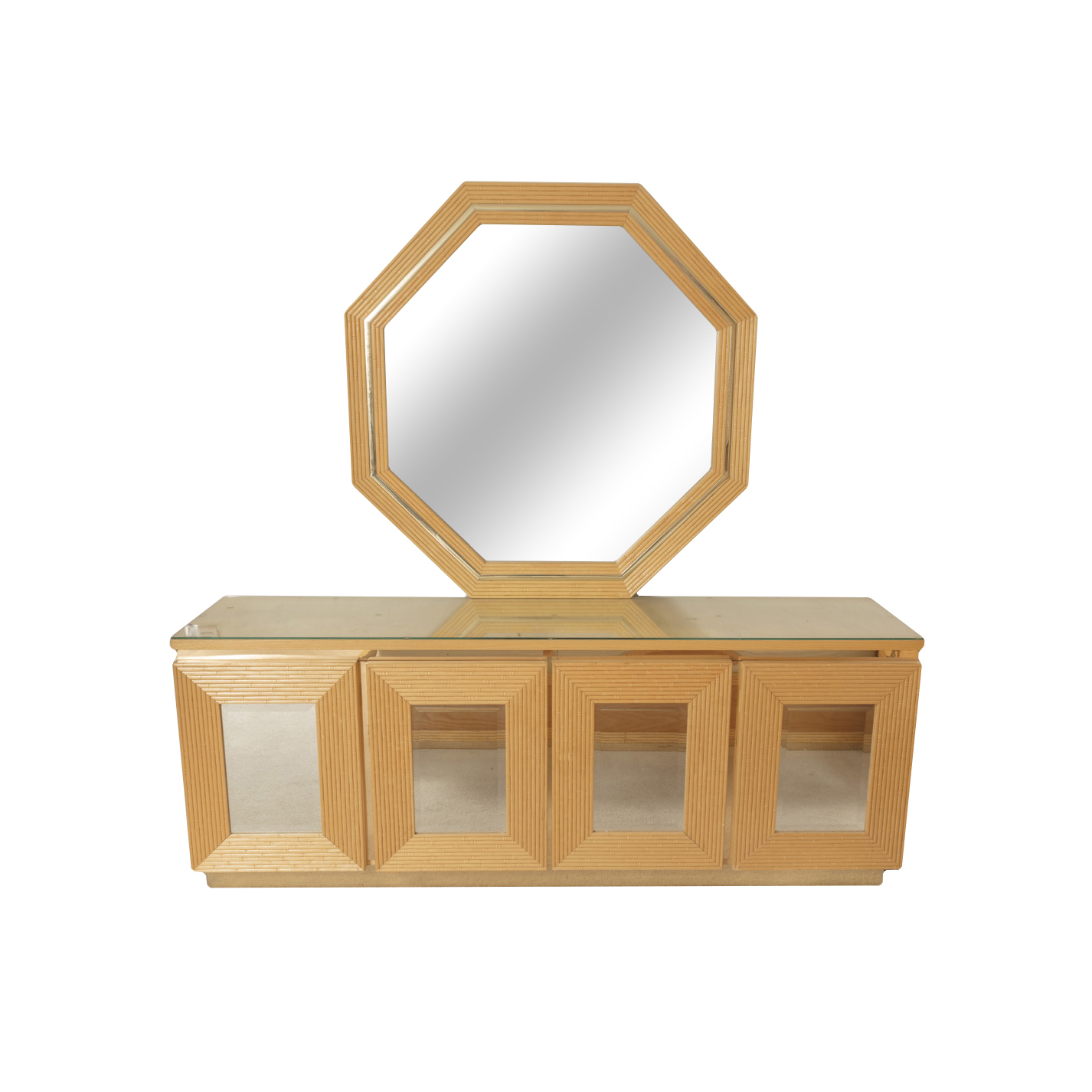 Modern Style Dresser with Mirror