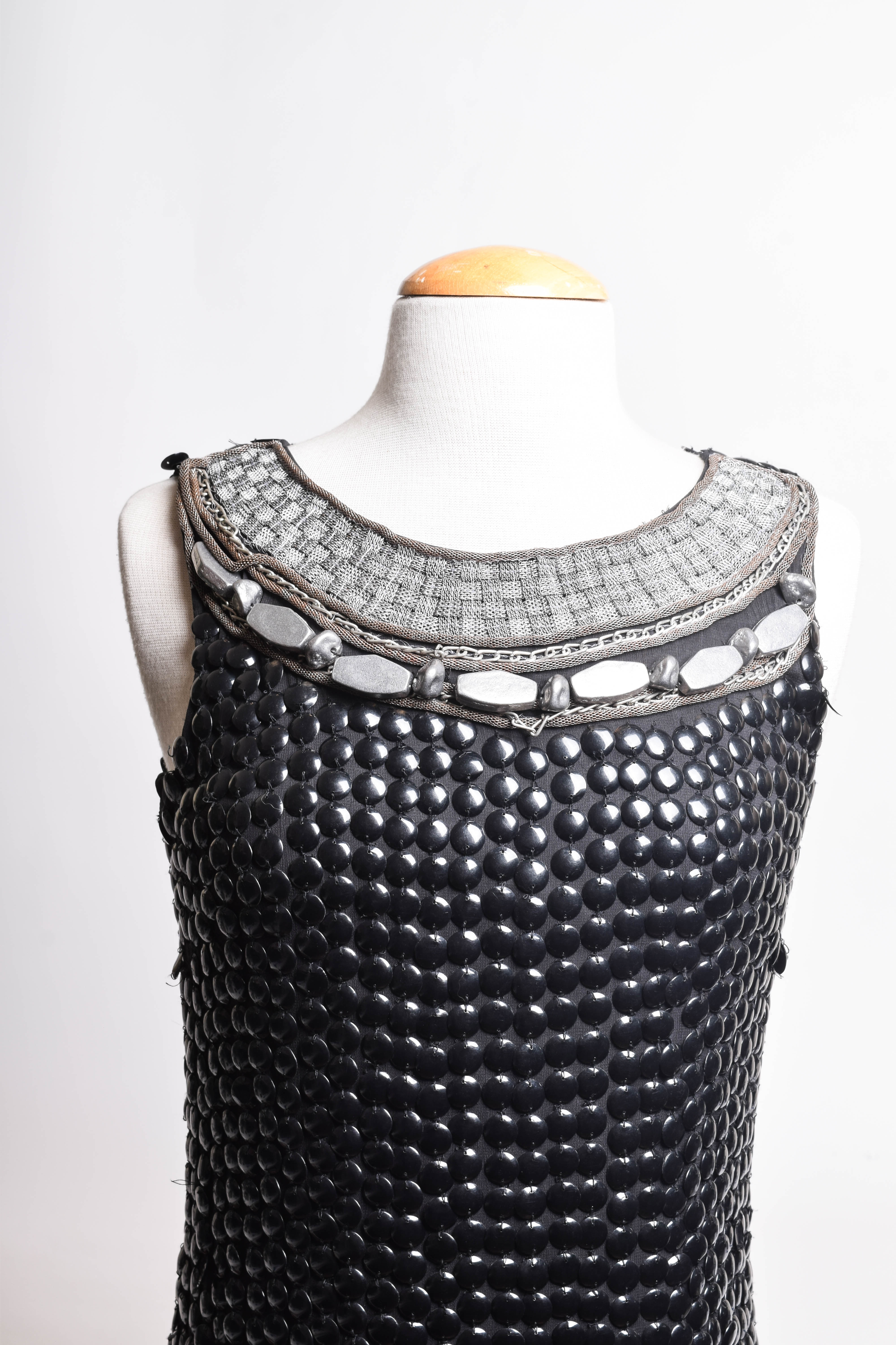 Trelise Cooper Pencil Dress with Metal and Sequined Accents