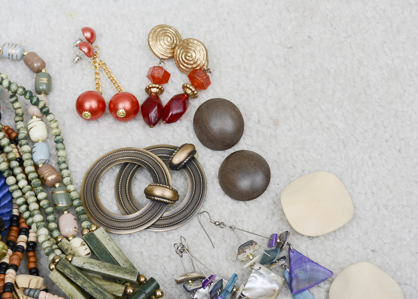 Assorted Costume Jewelry Including Bangle Bracelets