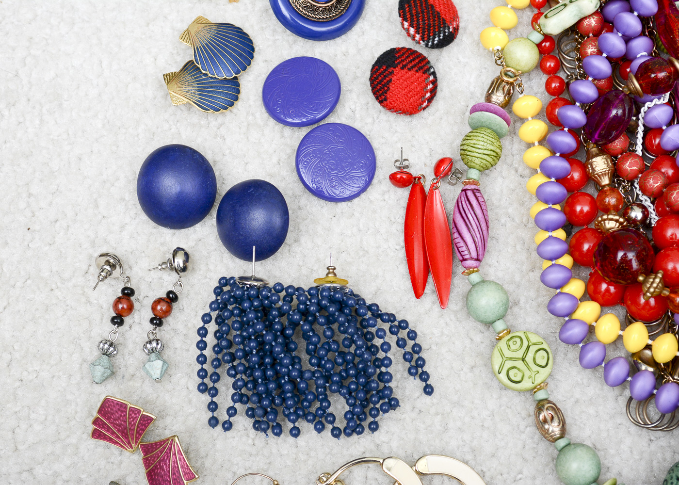 Assorted Costume Jewelry Including Bangle Bracelets