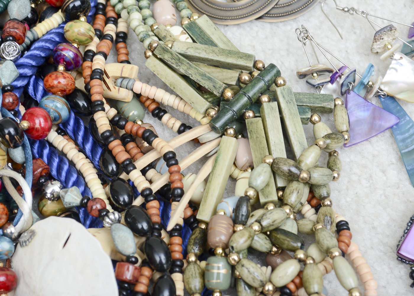 Assorted Costume Jewelry Including Bangle Bracelets