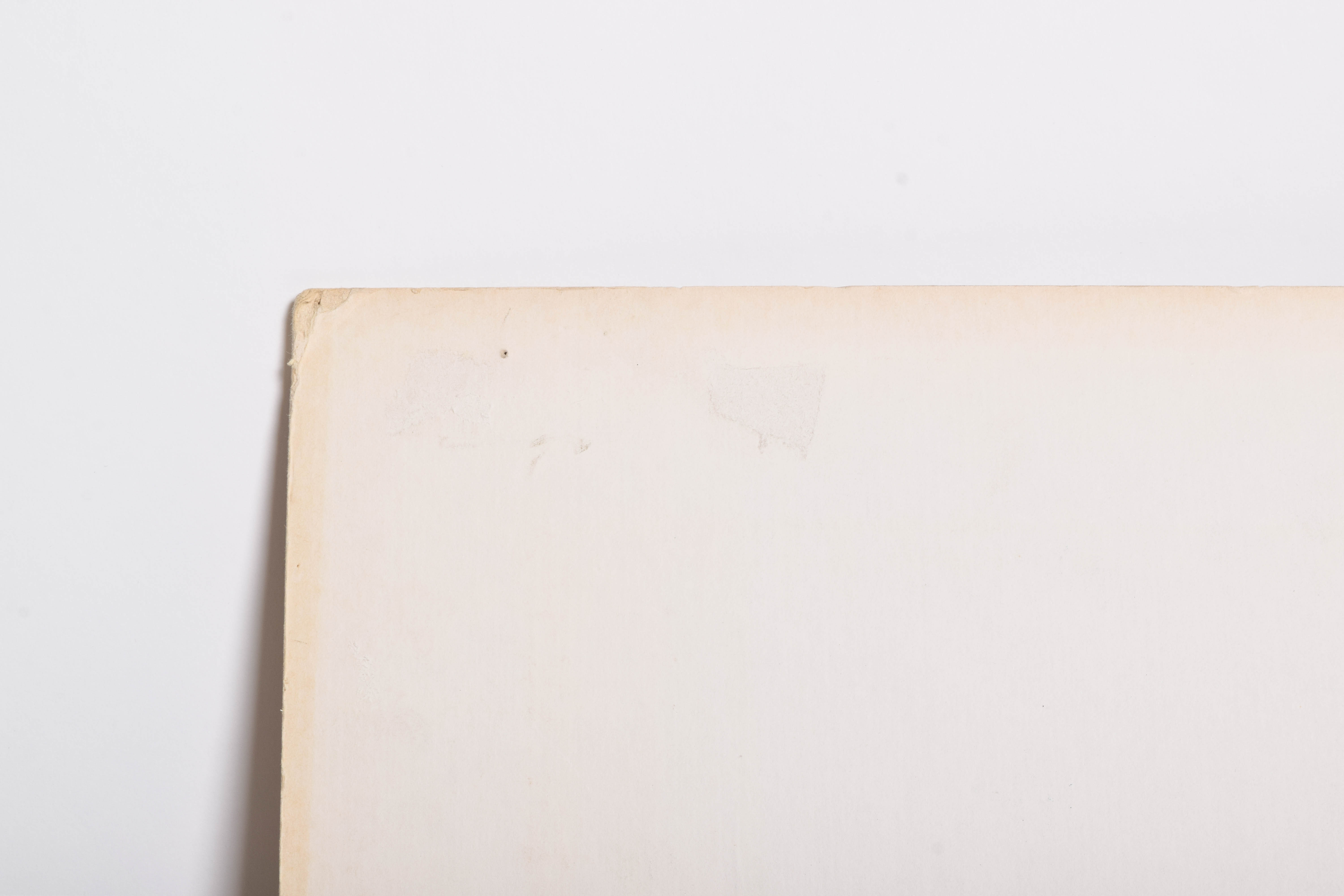 Gene Zettle Watercolor and Gouache Painting on Paper