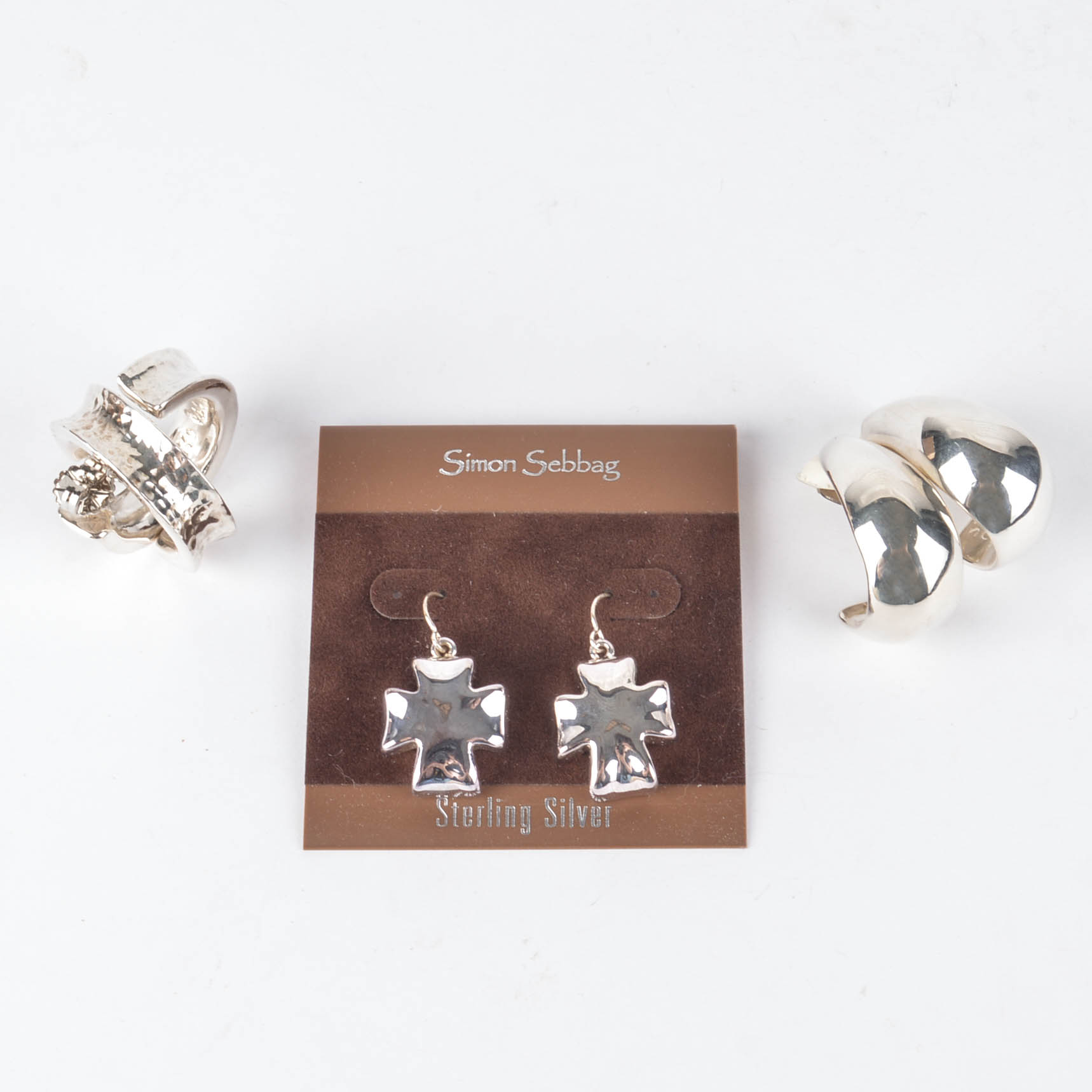Simon Sebbag Designs Sterling Silver Earring Collection