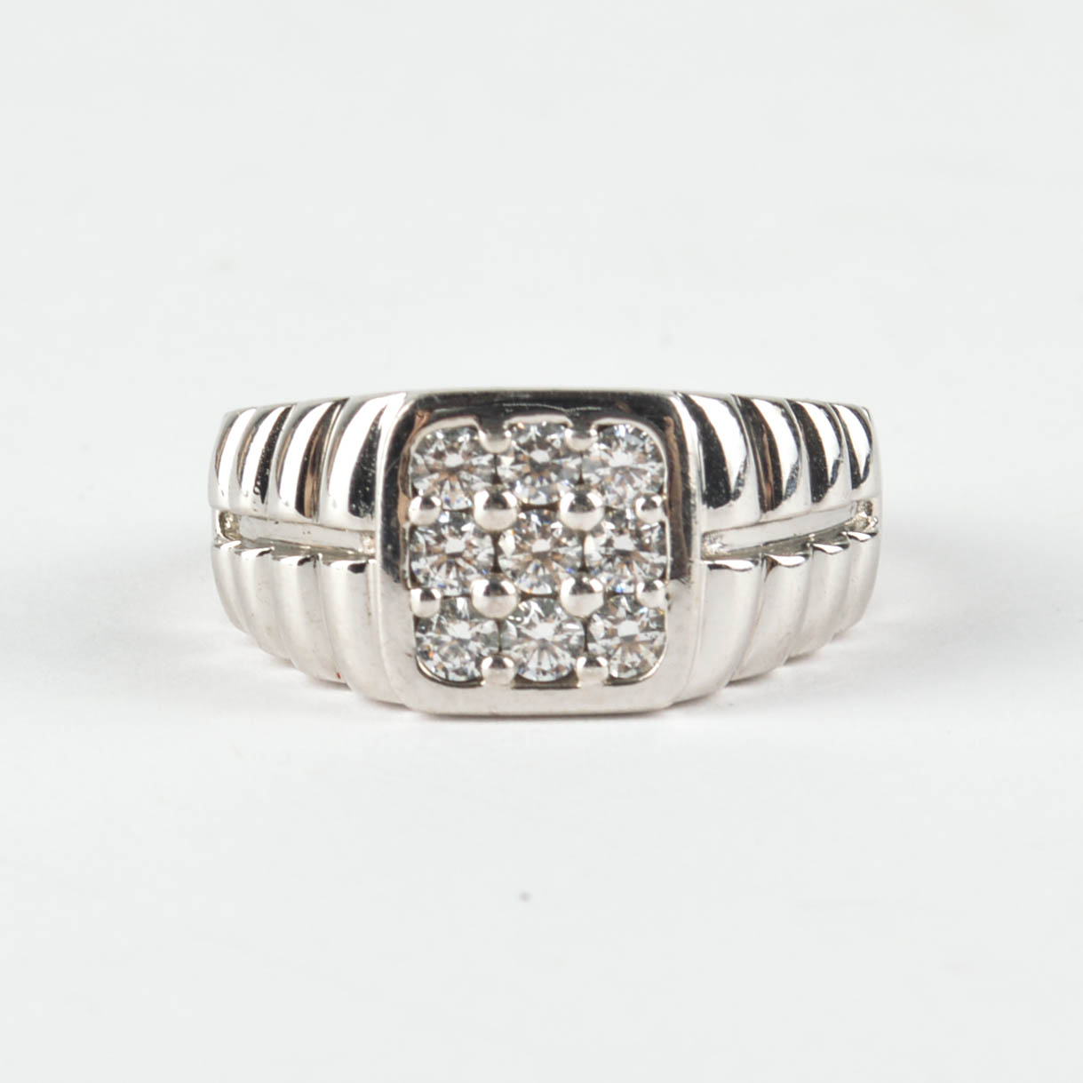 Simon G Stainless Steel Bracelet and Sterling Silver Ring