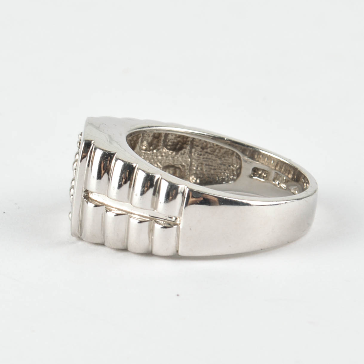 Simon G Stainless Steel Bracelet and Sterling Silver Ring