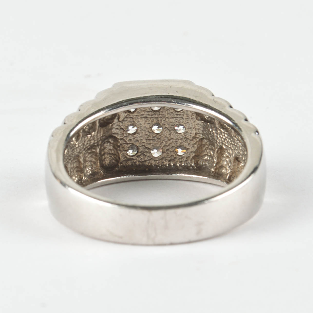 Simon G Stainless Steel Bracelet and Sterling Silver Ring