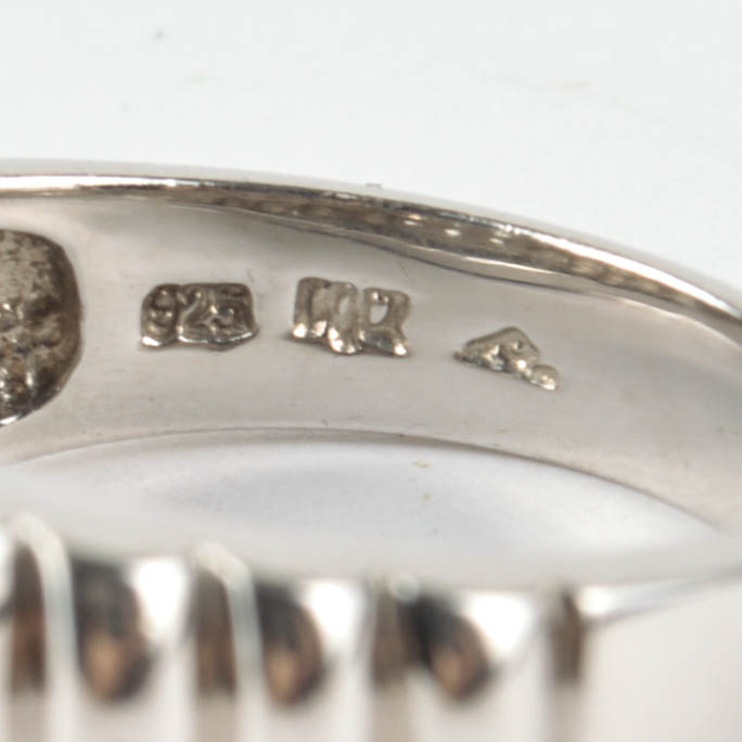 Simon G Stainless Steel Bracelet and Sterling Silver Ring