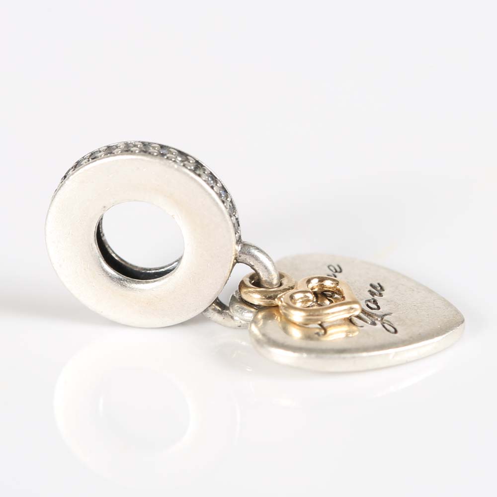 Pandora Sterling Silver Heart Charm