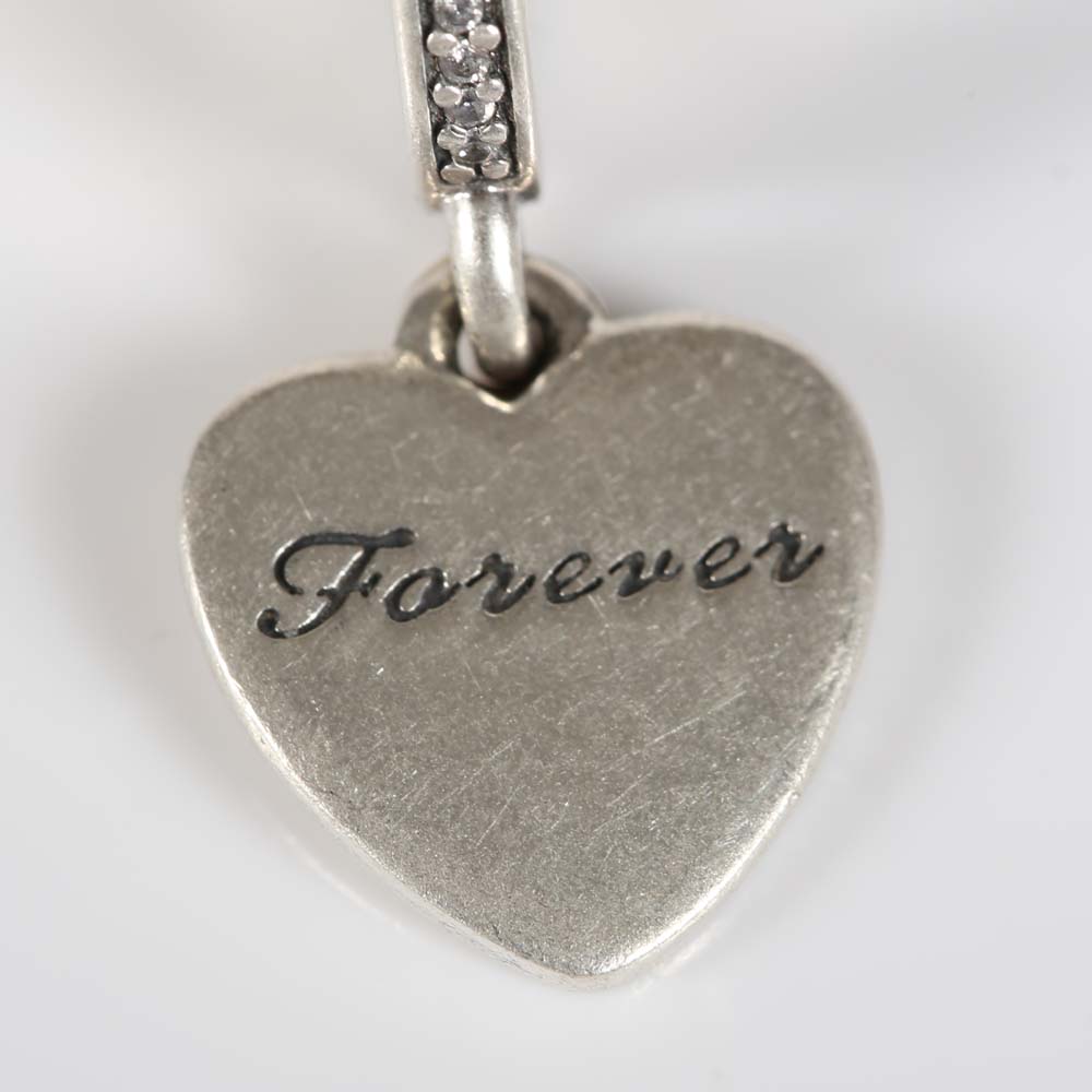 Pandora Sterling Silver Heart Charm