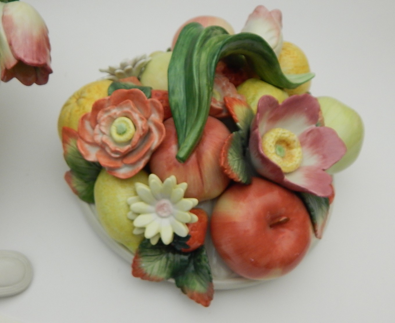 Large Fitz and Floyd "Fruits and Flowers" Tureen