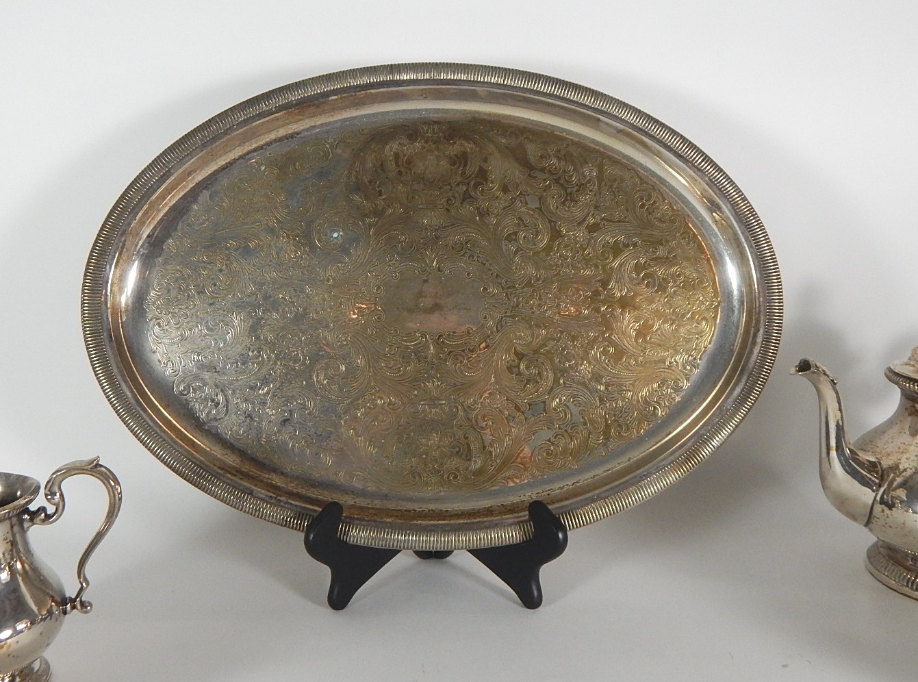 Gorham "Newport" Silver Plated Tea and Coffee Service