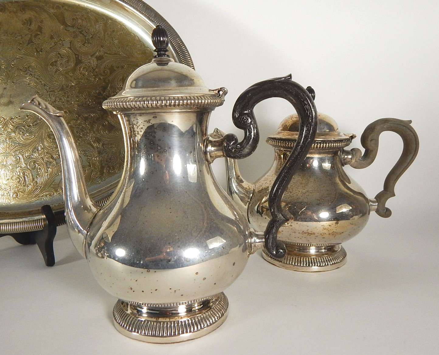 Gorham "Newport" Silver Plated Tea and Coffee Service