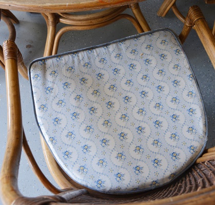 Bamboo Table and Four Chairs