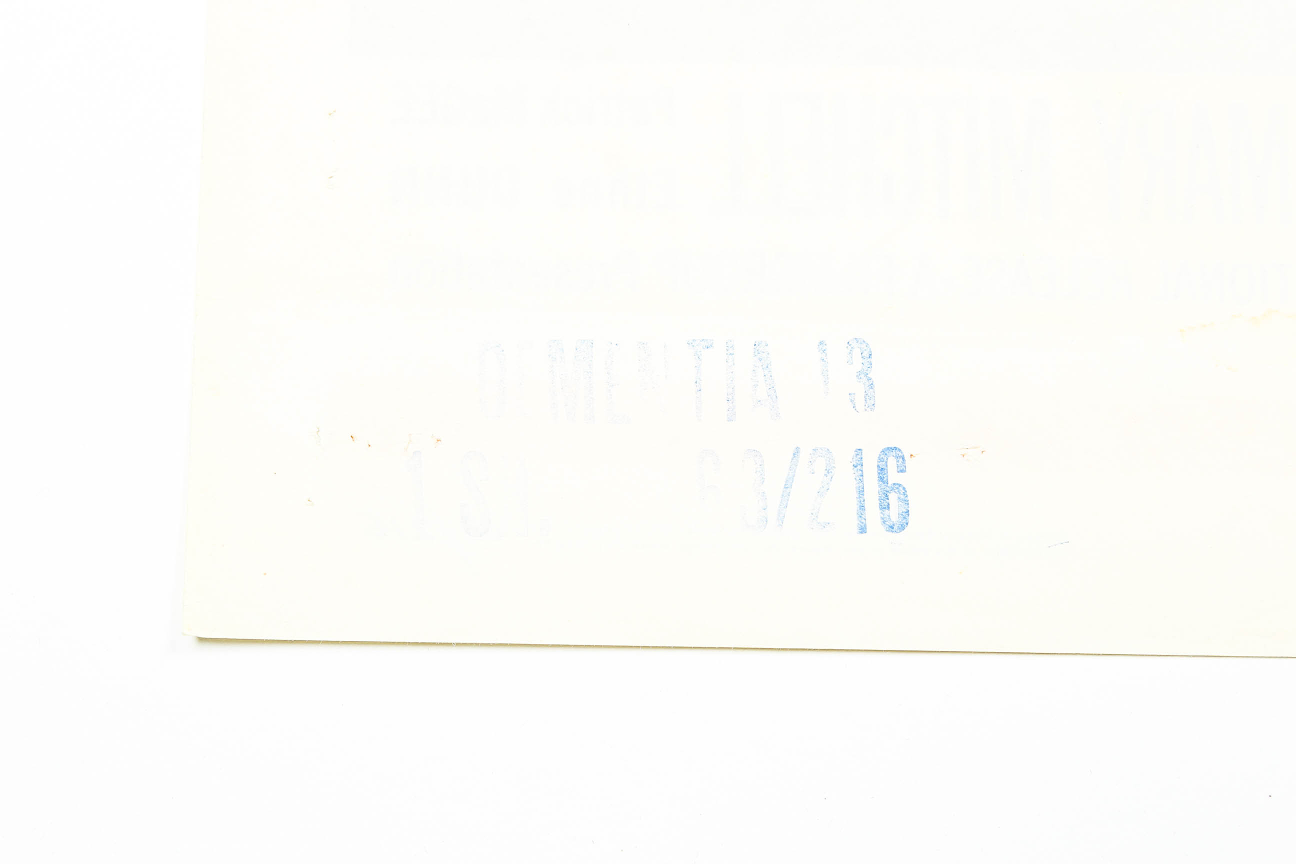 Vintage 1963 "Dementia 13" Movie Poster