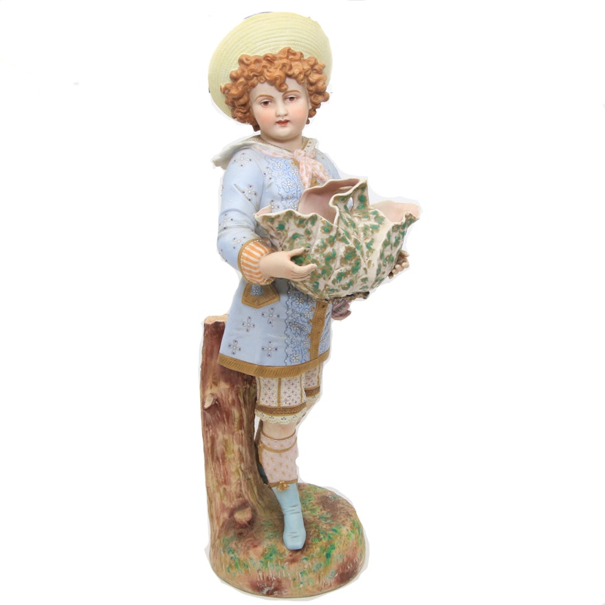 Antique Bisque Figurine