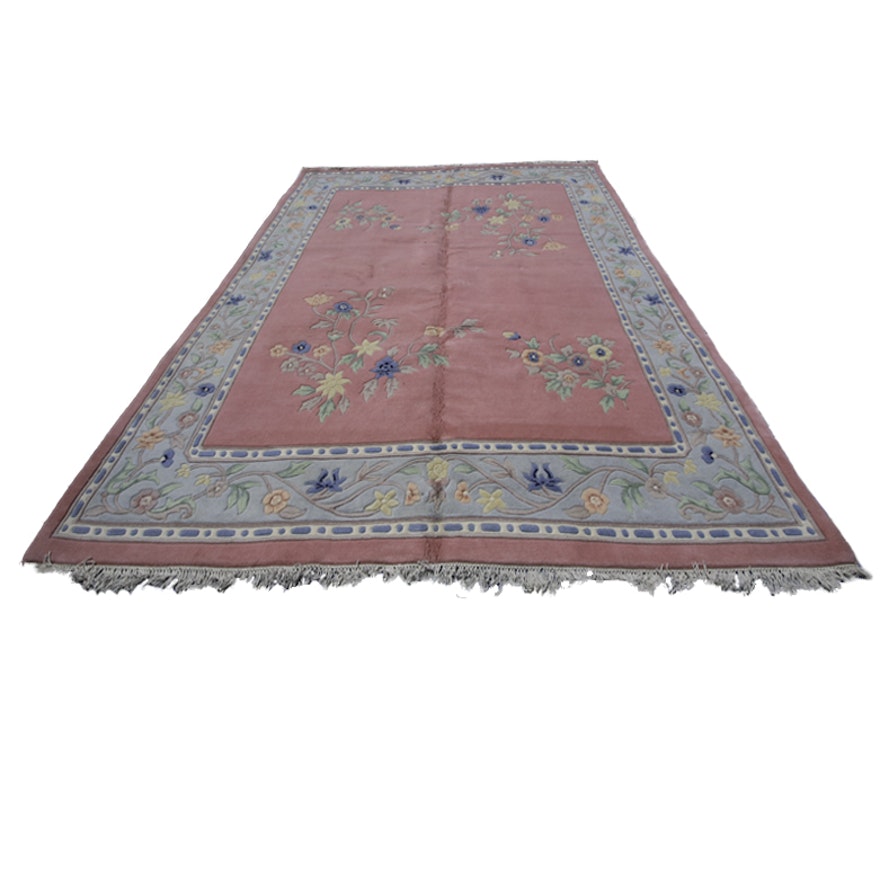 Handwoven Chinese Nichols Style Area Rug