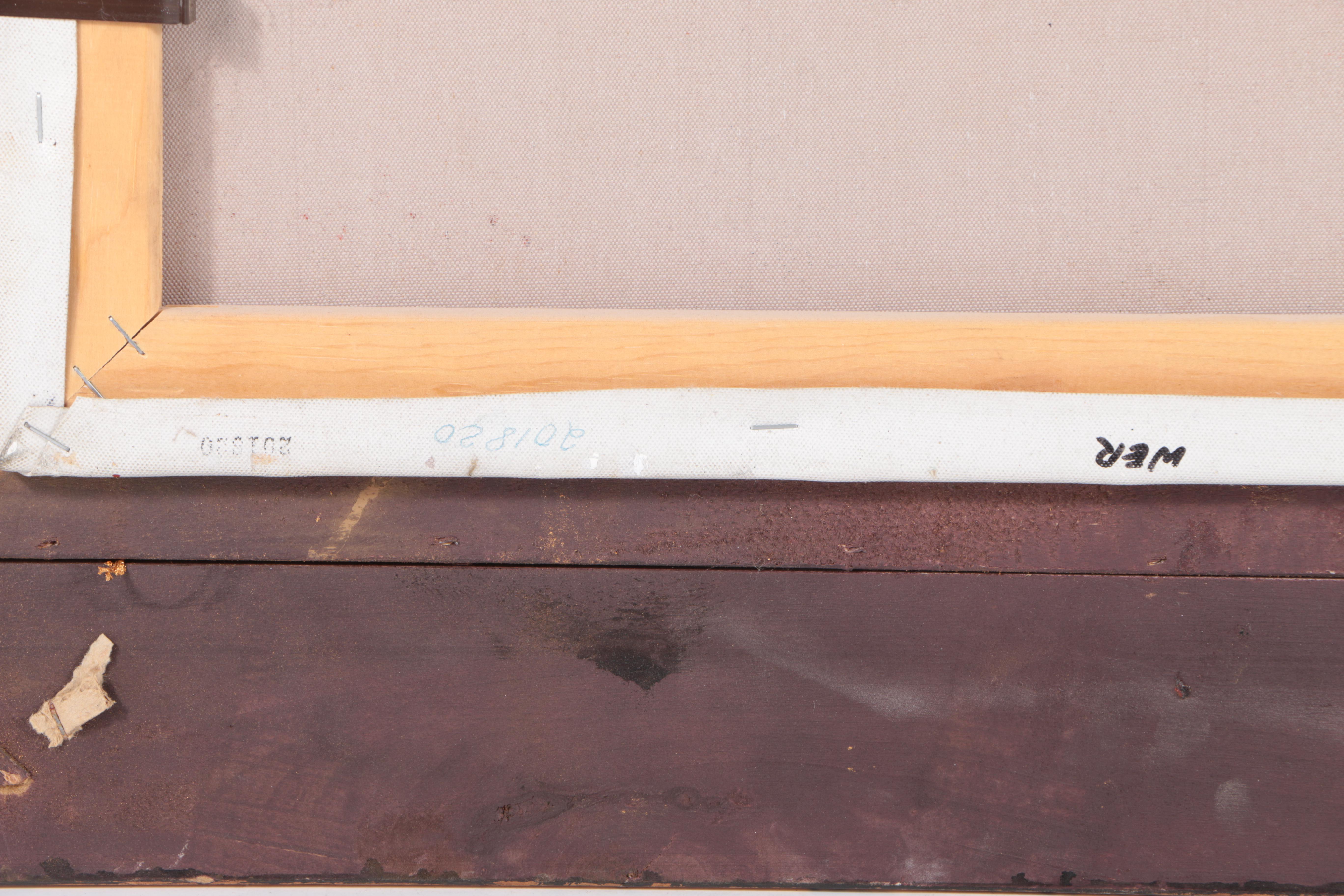 Oil Painting on Canvas of Elizabethan Era Couple