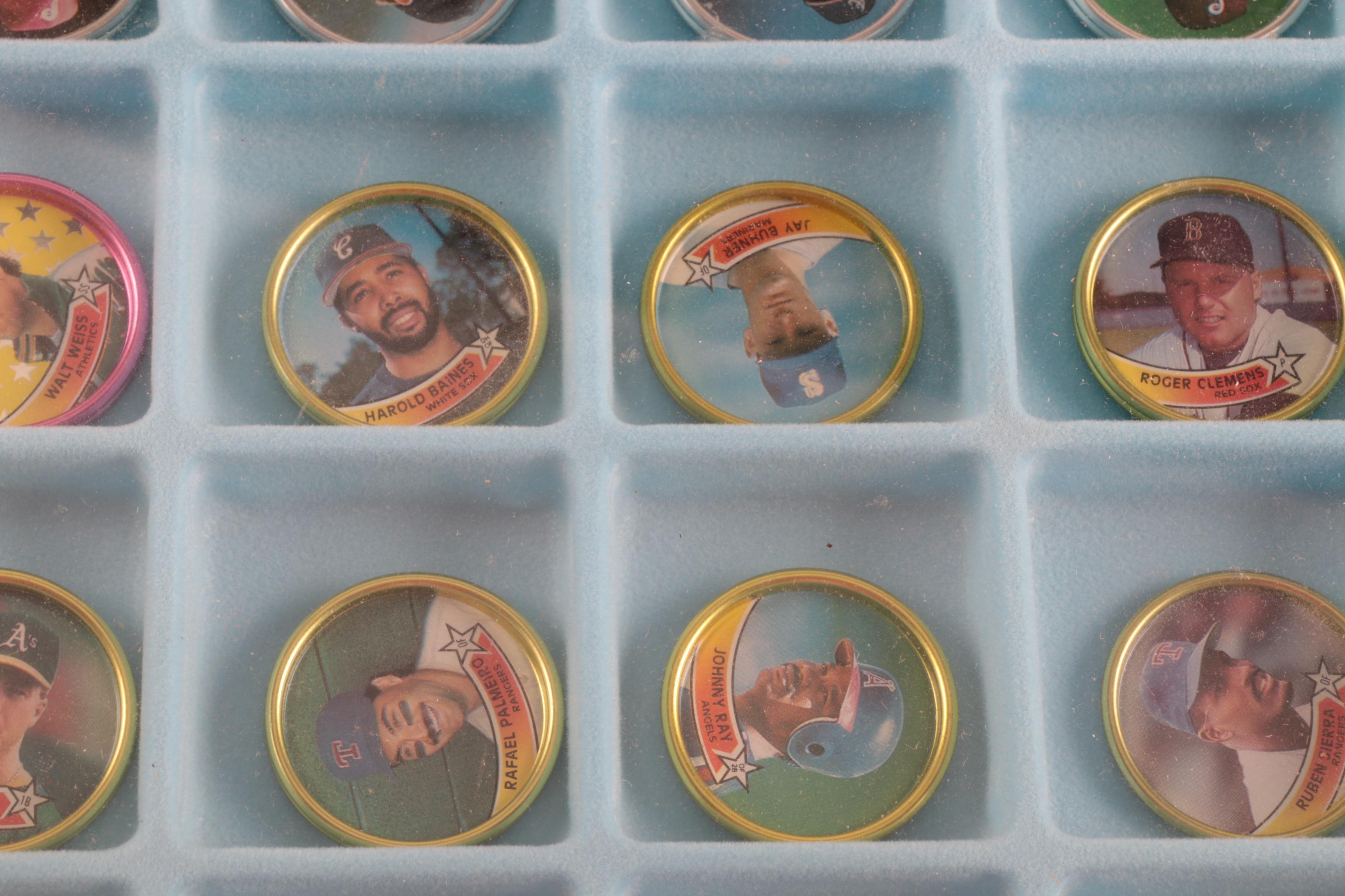 1989 Topps Baseball Coins and Starting Lineups Figures