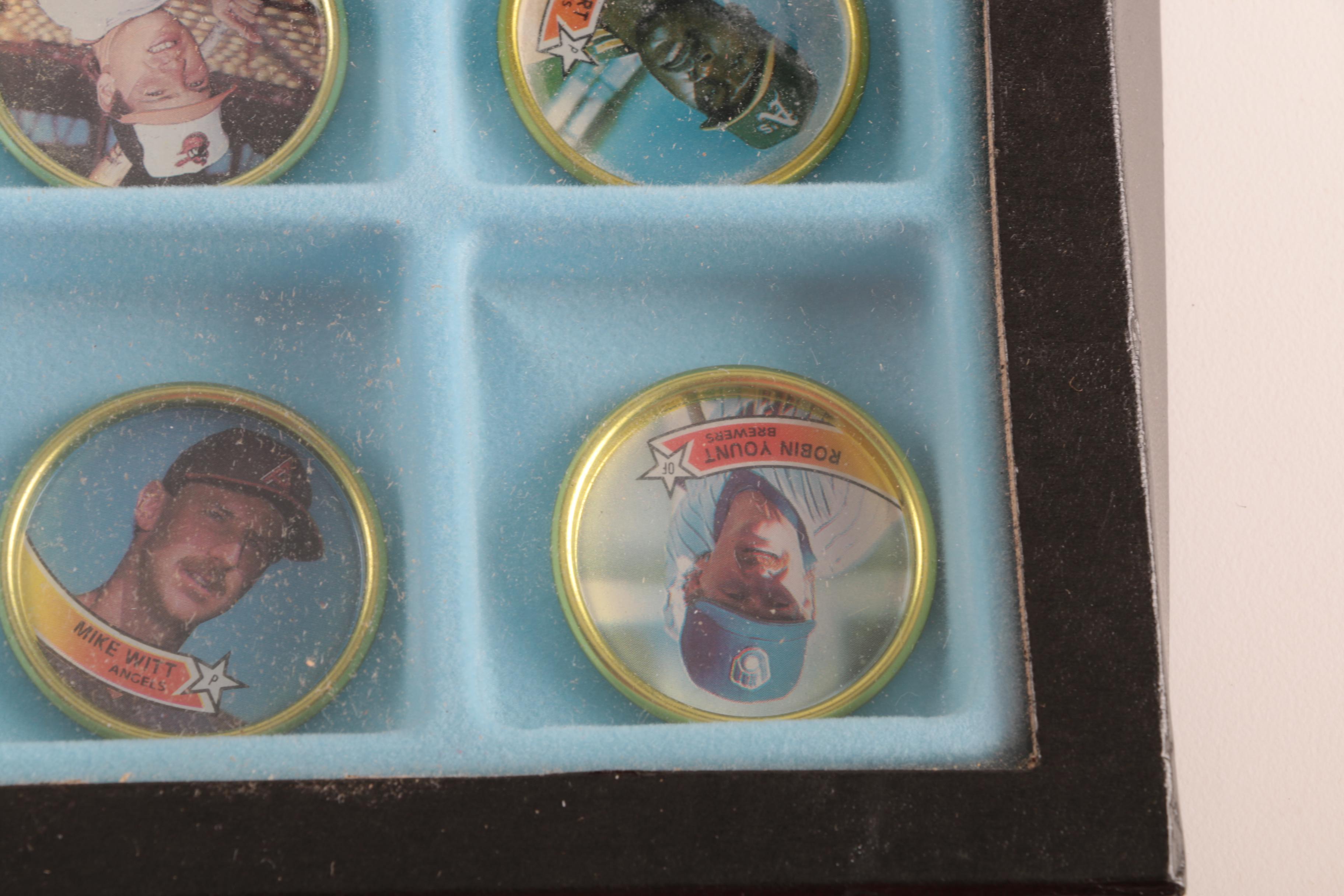 1989 Topps Baseball Coins and Starting Lineups Figures