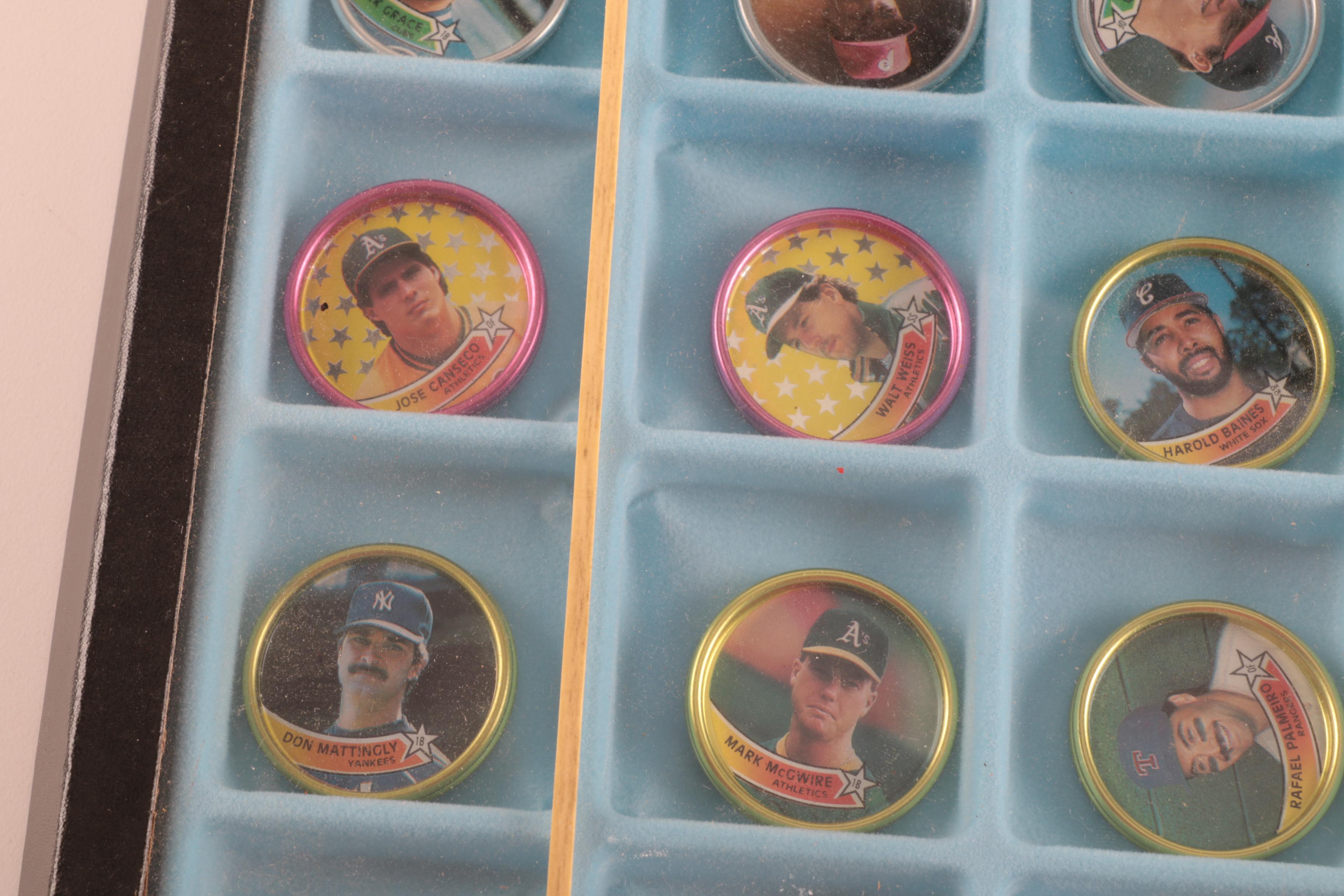 1989 Topps Baseball Coins and Starting Lineups Figures