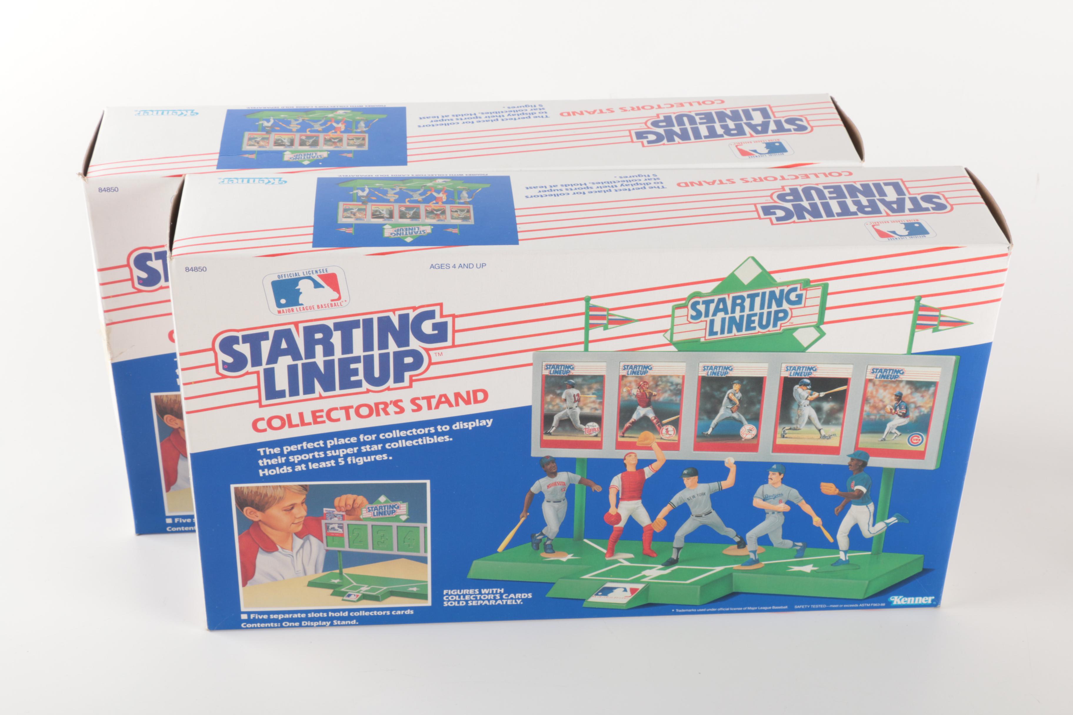 1989 Topps Baseball Coins and Starting Lineups Figures