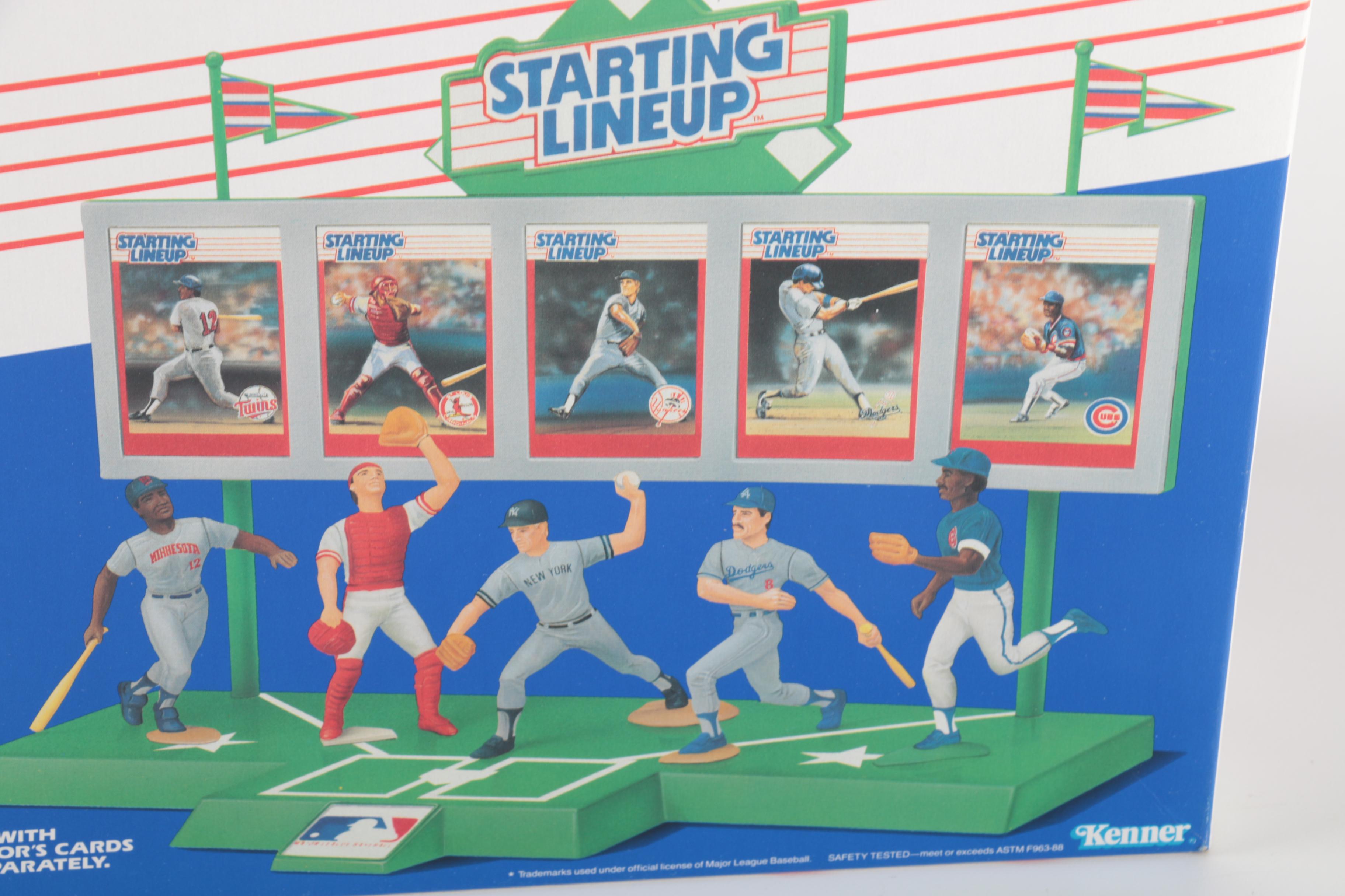 1989 Topps Baseball Coins and Starting Lineups Figures