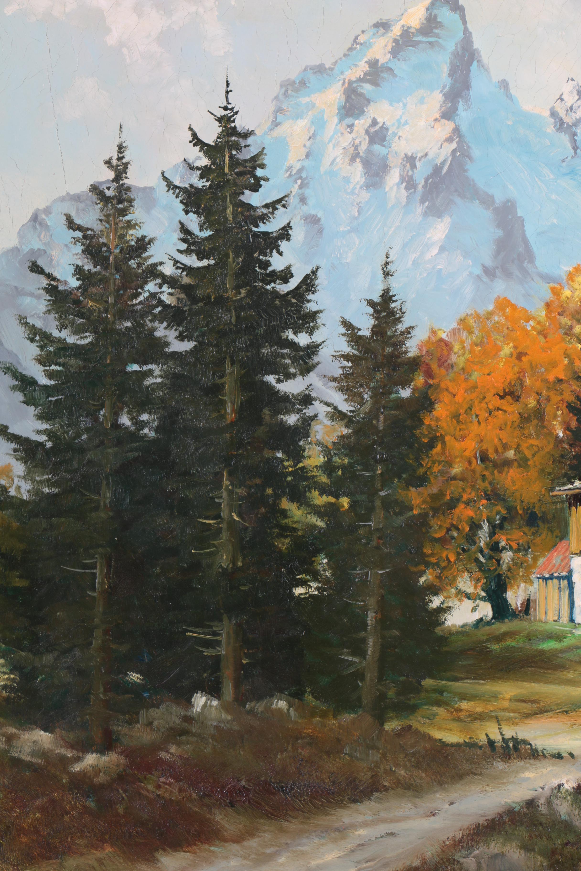 Günther Heinzel Oil Painting on Canvas