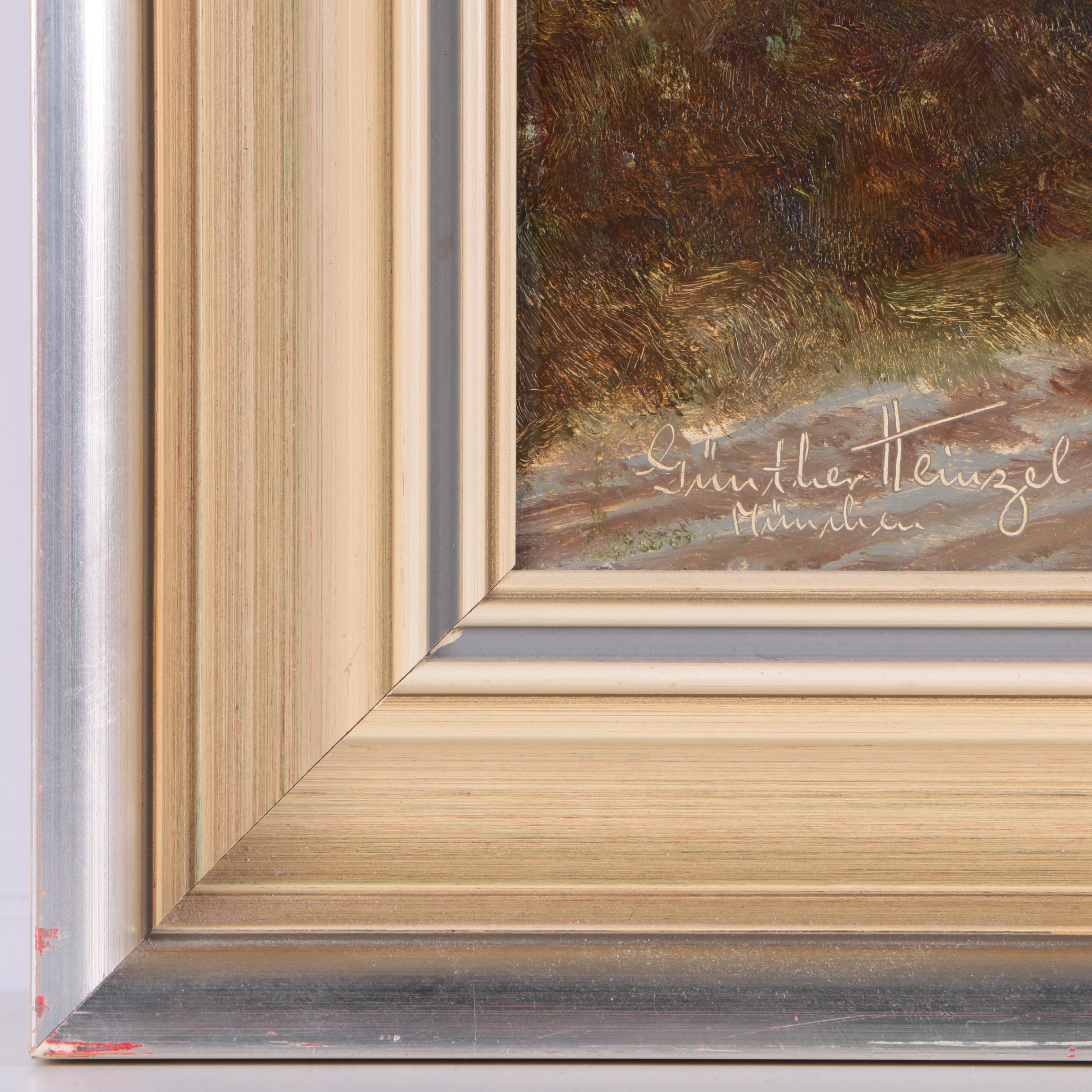 Günther Heinzel Oil Painting on Canvas