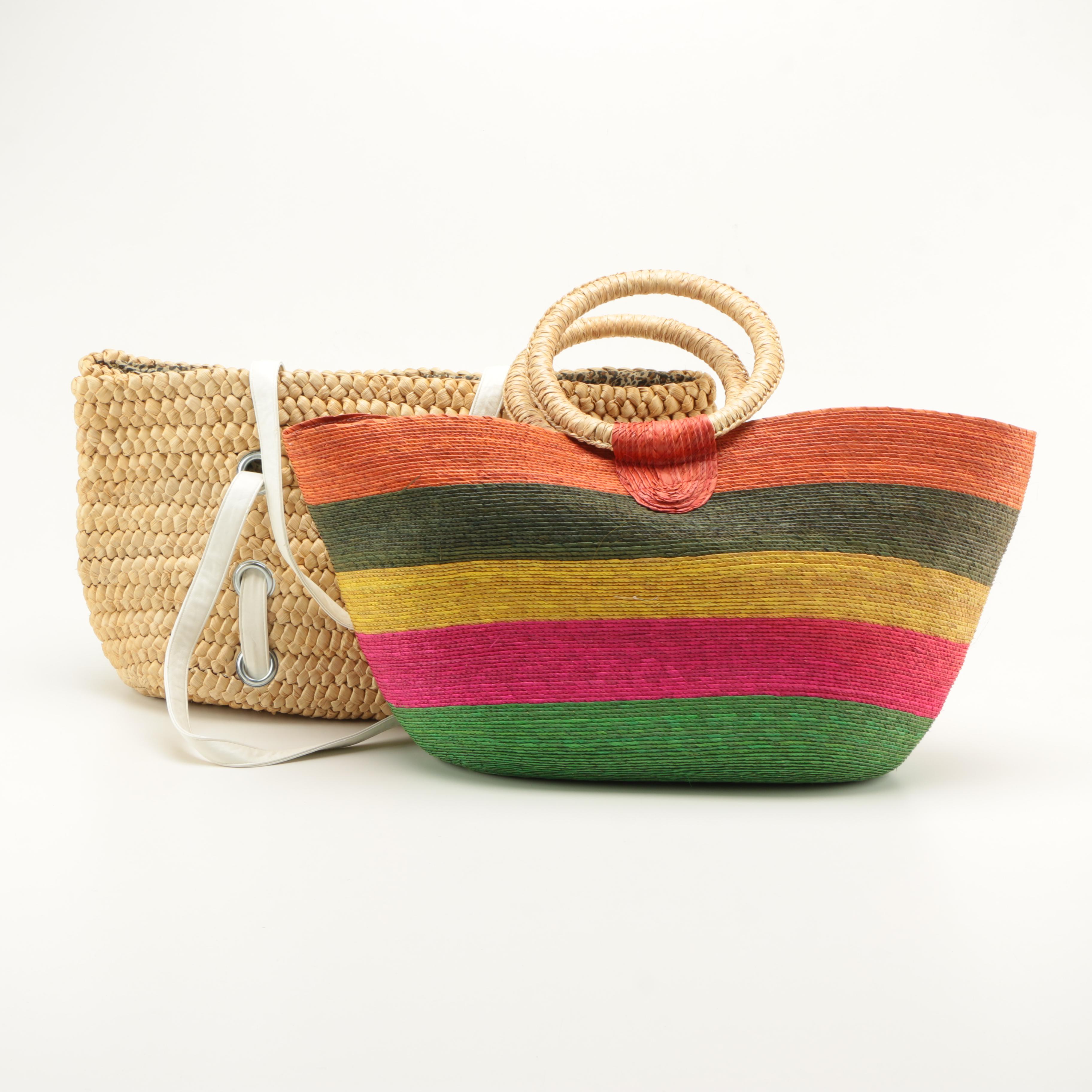 Woven Tote Bags Including Murval