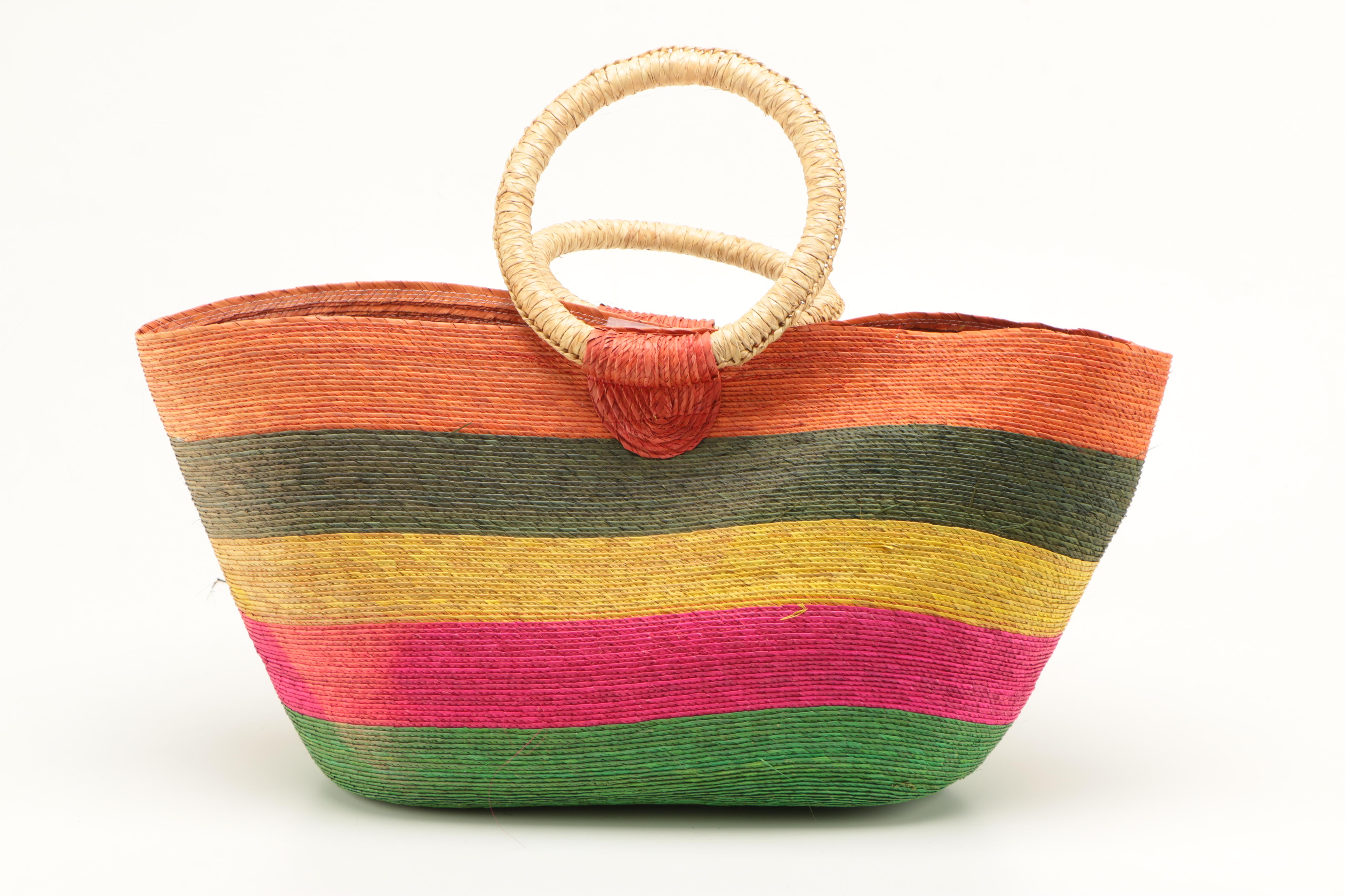 Woven Tote Bags Including Murval
