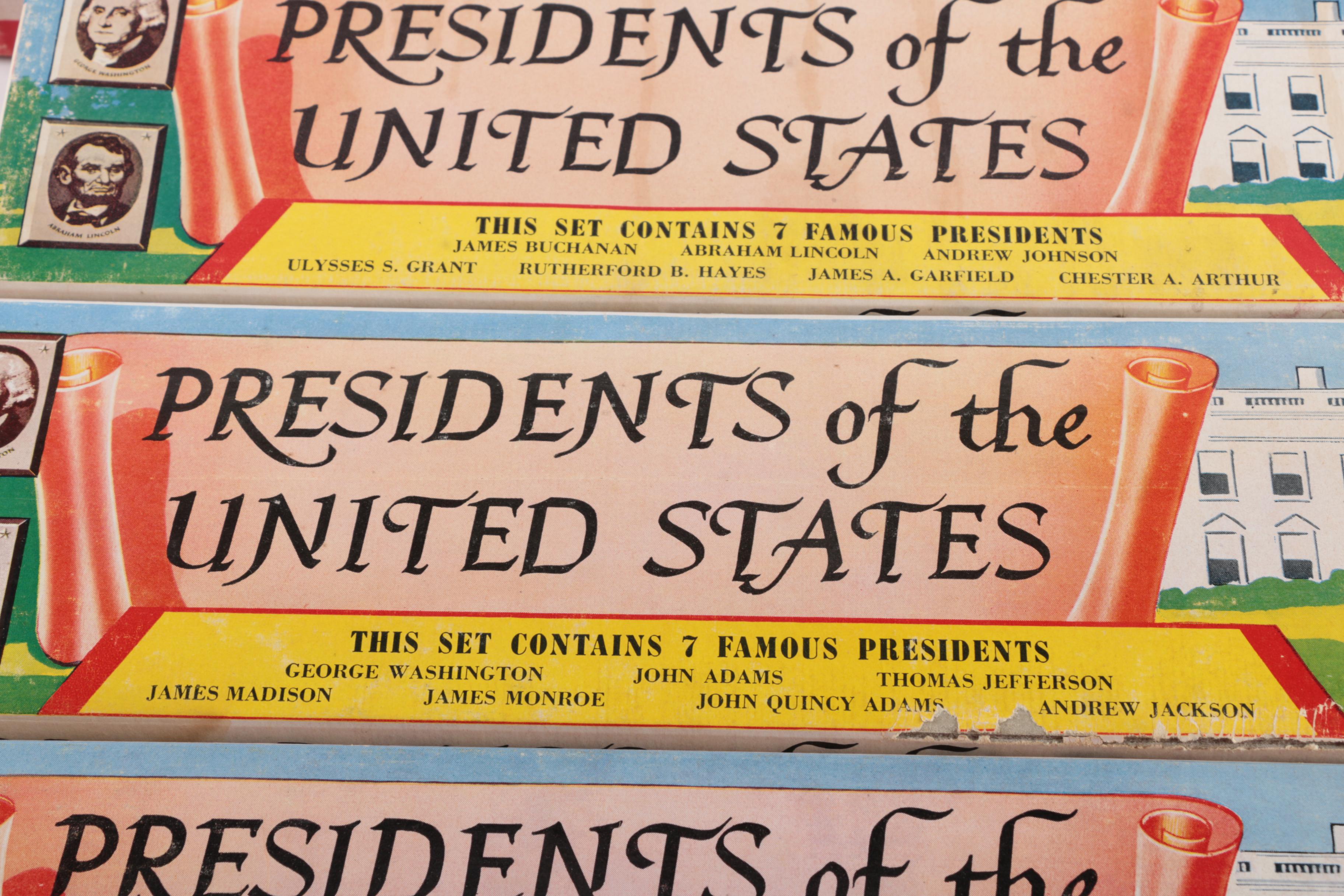 Marx "Presidents of the United States" Resin Model Figurines