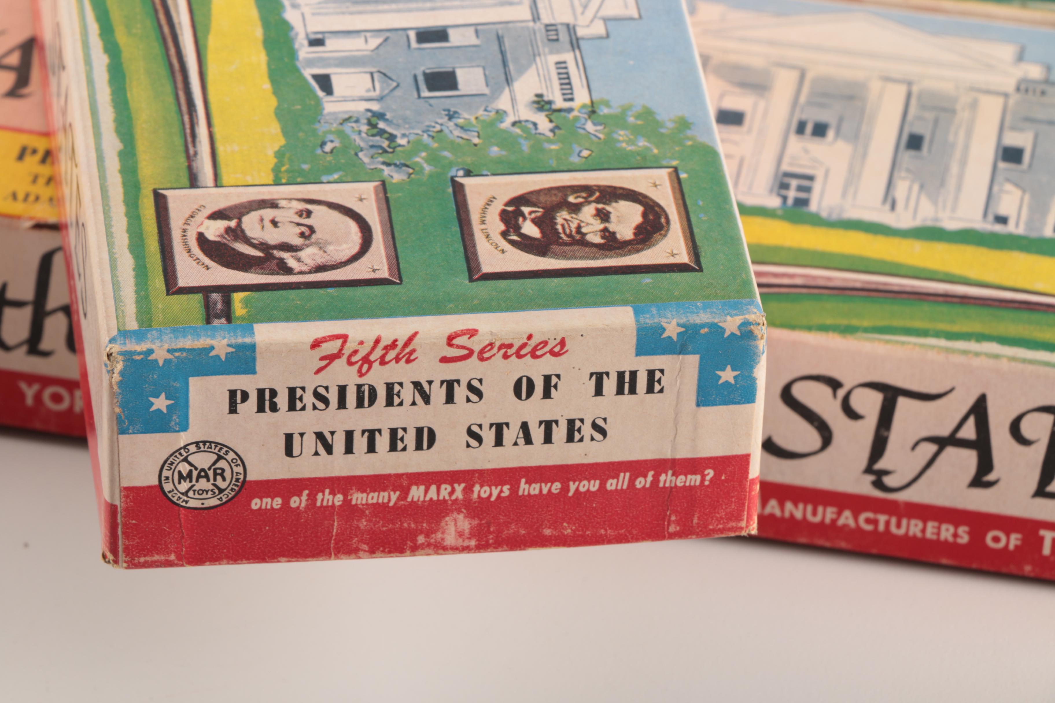 Marx "Presidents of the United States" Resin Model Figurines