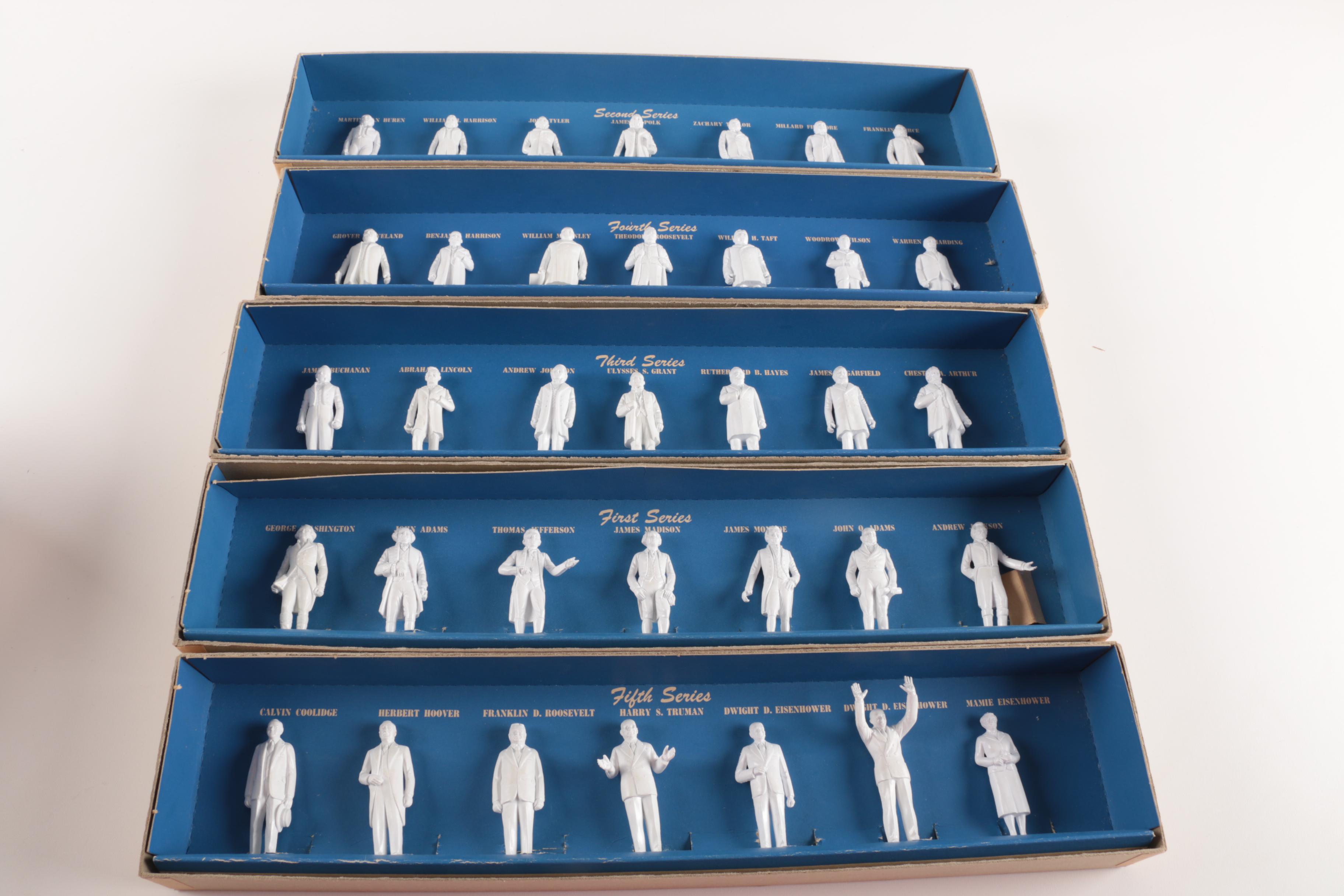 Marx "Presidents of the United States" Resin Model Figurines