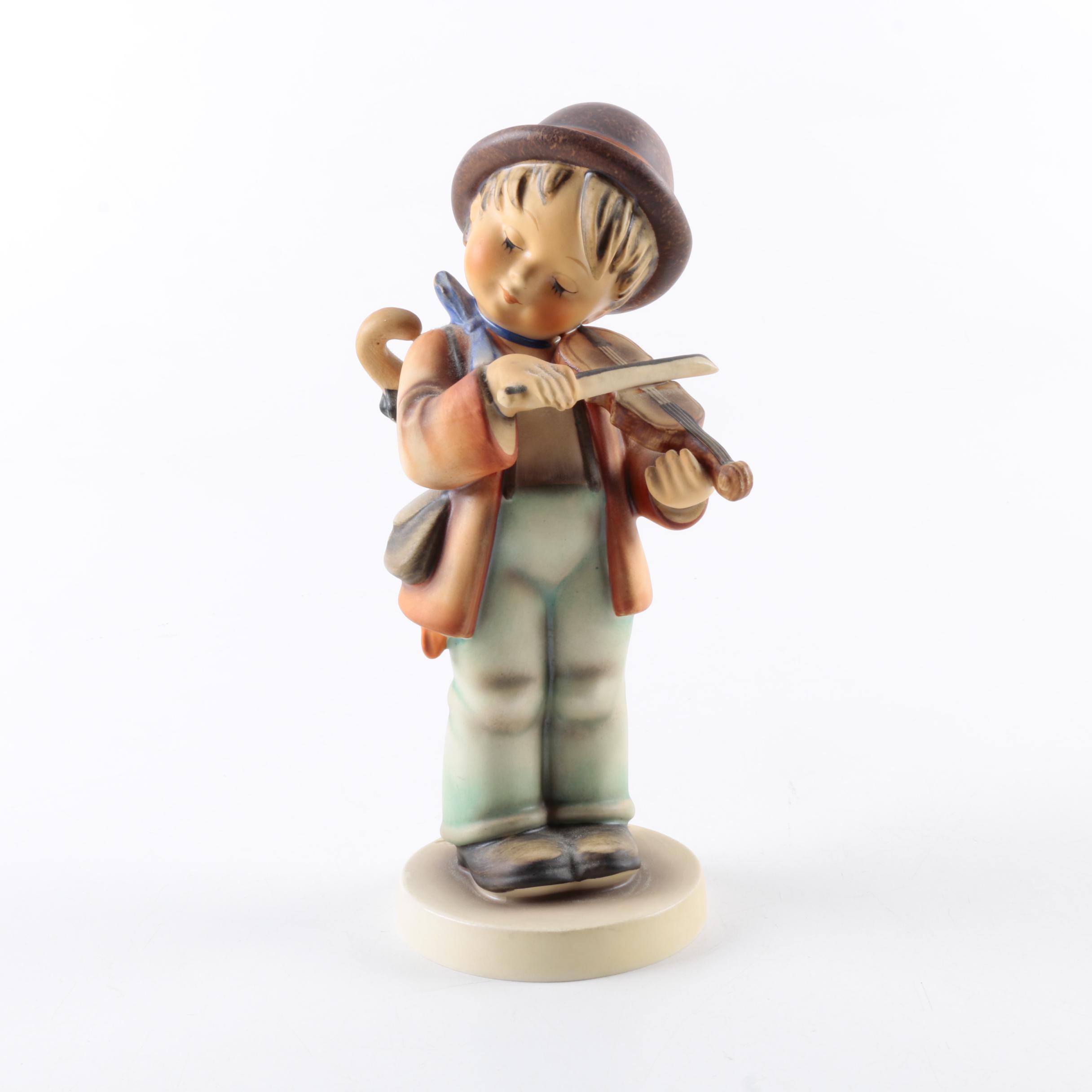 Vintage Hummel "Little Fiddler" Porcelain Figurine