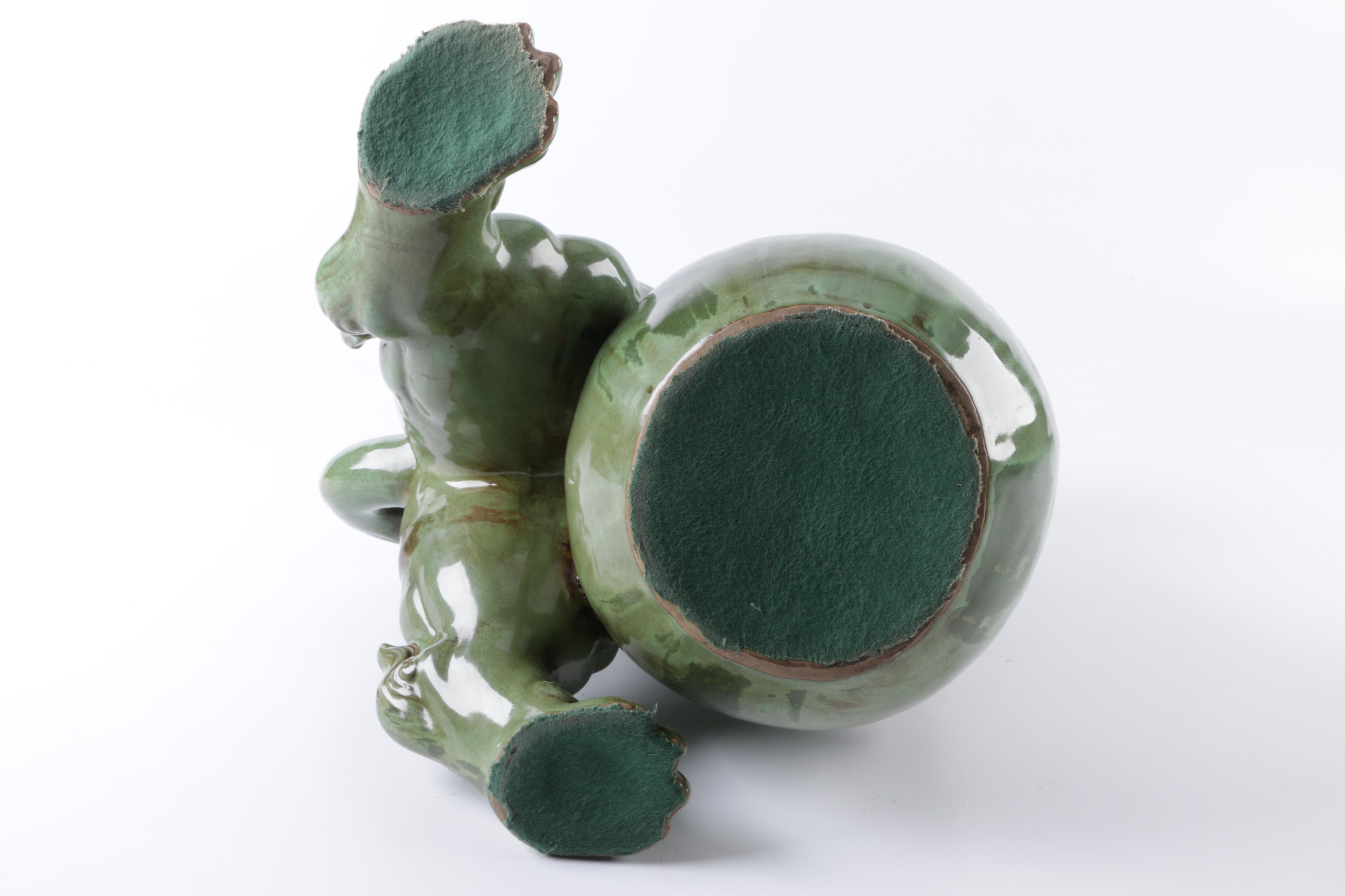 Ceramic Chinese Guardian Lion