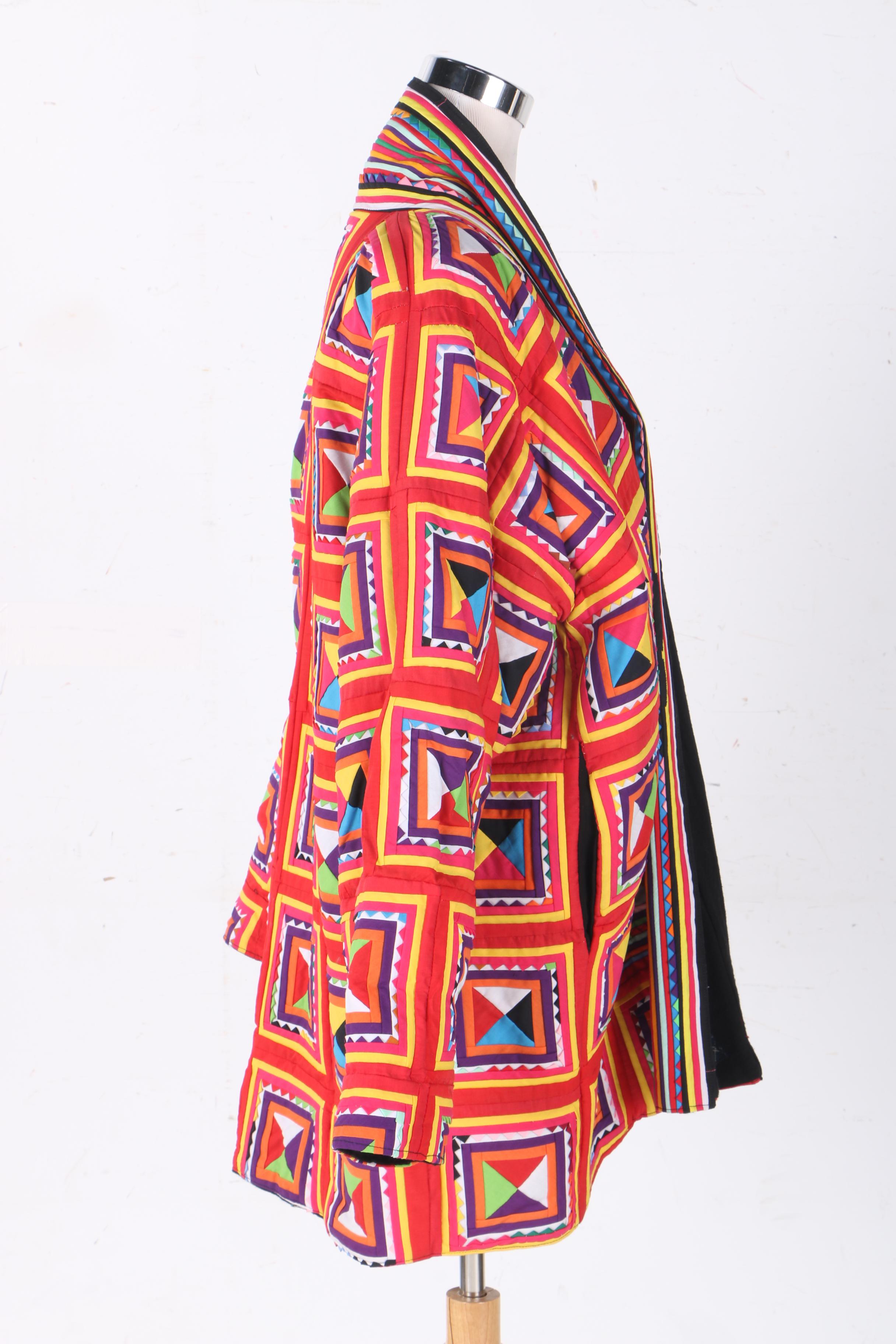 Reversible Quilted and Patchwork Jacket